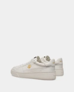 Raise Sneaker Aus Weißem Leder