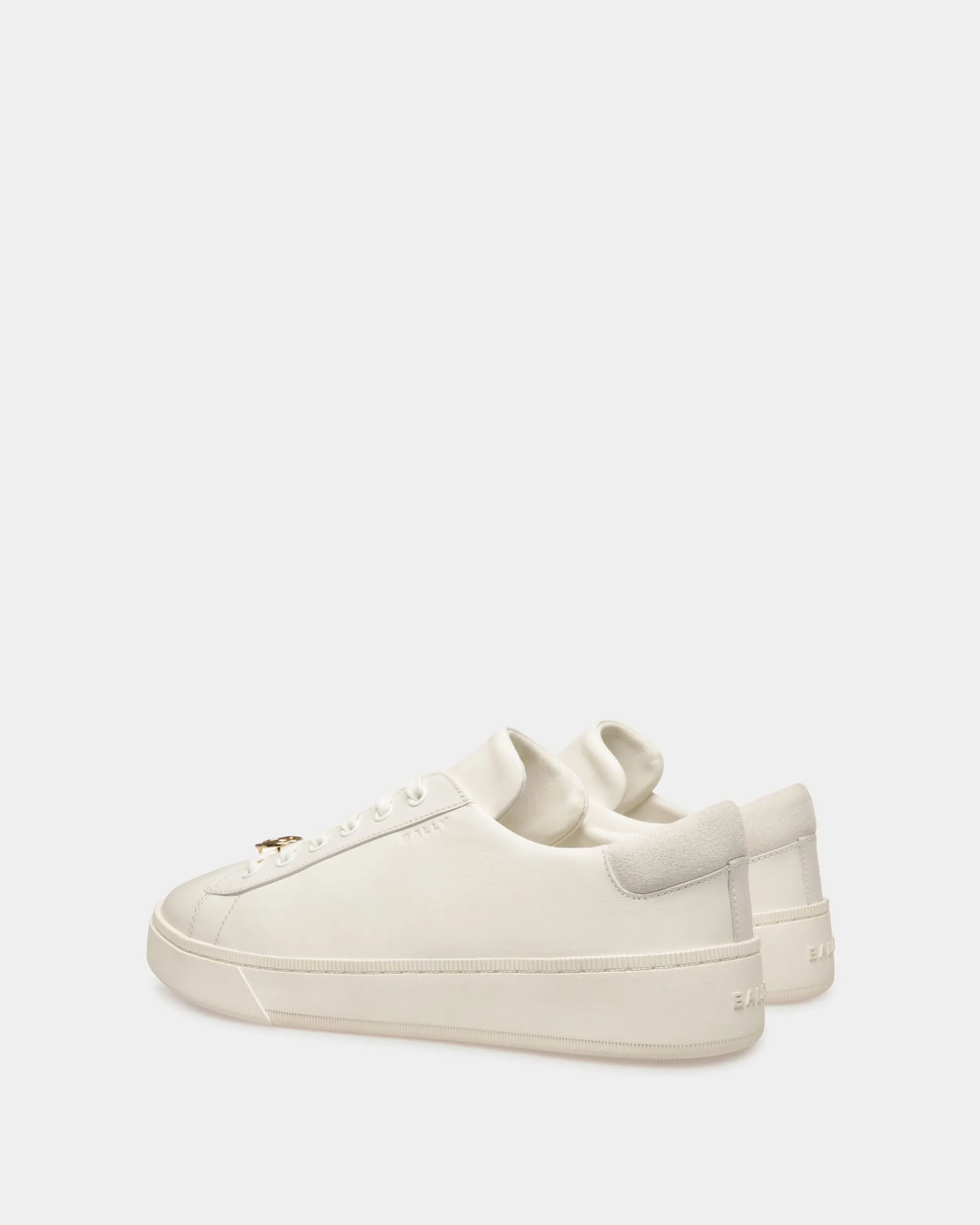 Raise Sneaker Aus weißem Leder