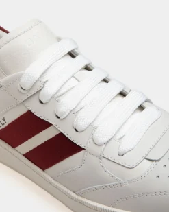 Raise Sneaker Aus Weißem Leder