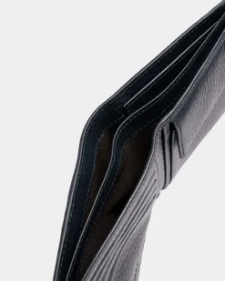 Ribbon ID Münzbörse Aus mitternachtsblauem Leder