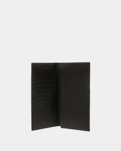 Ribbon Klassische Geldbörse Aus Leder In Schwarz