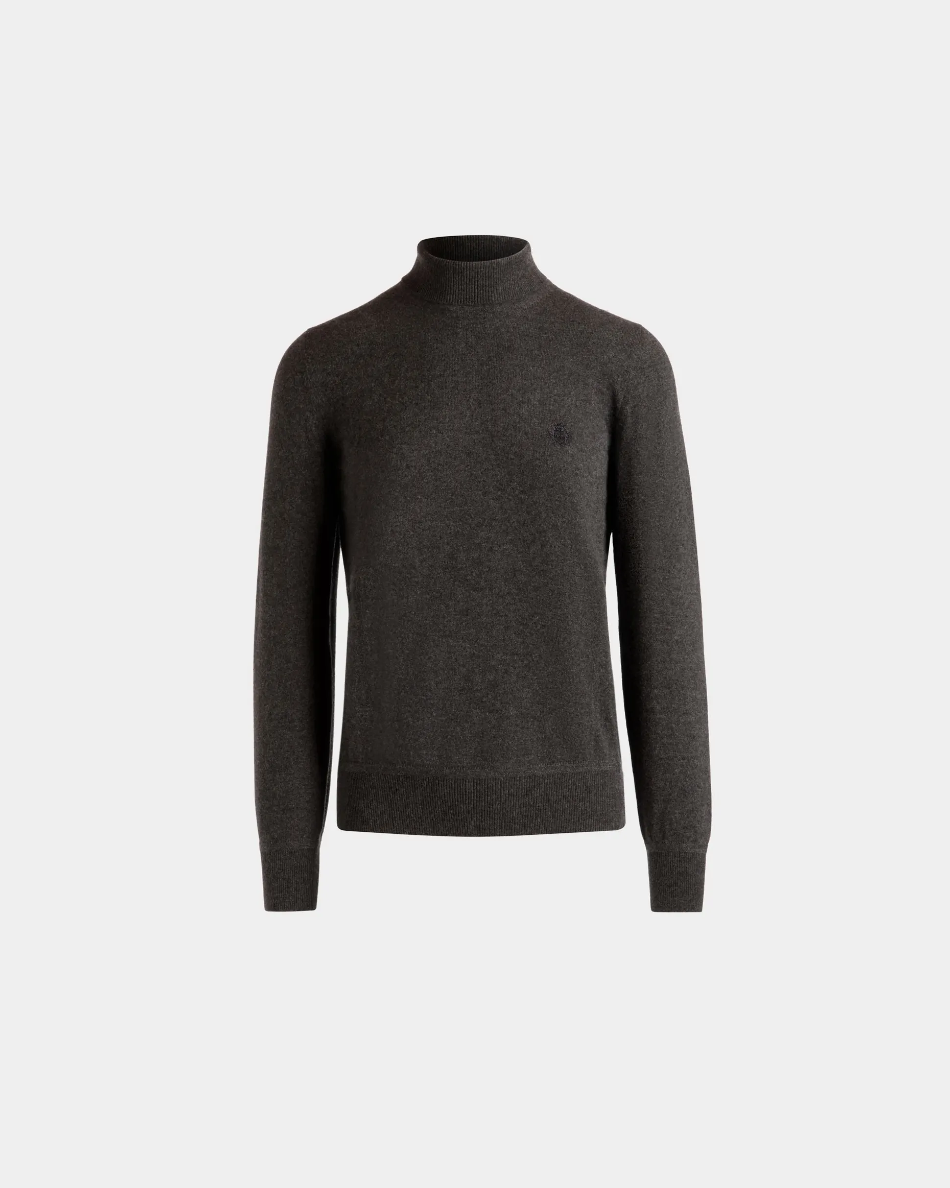 Rollkragenpullover Aus Kaschmir In Dunkelgrau Aus Der Adrien Brody Travel-Kollektion