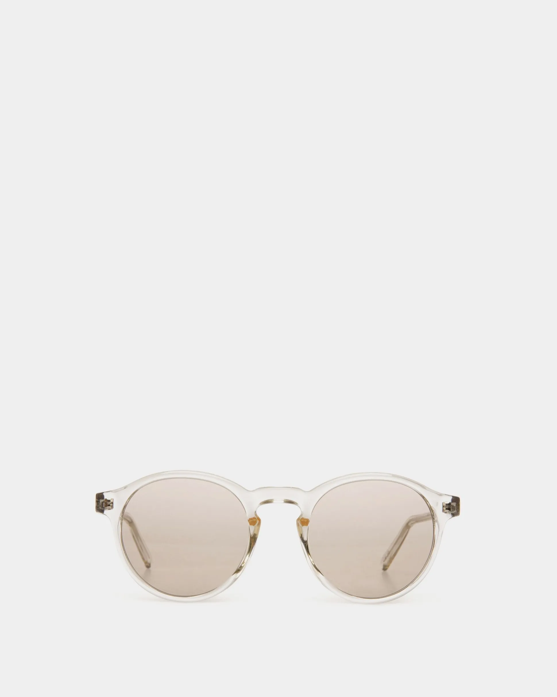 Runde Sonnenbrille In Champagne