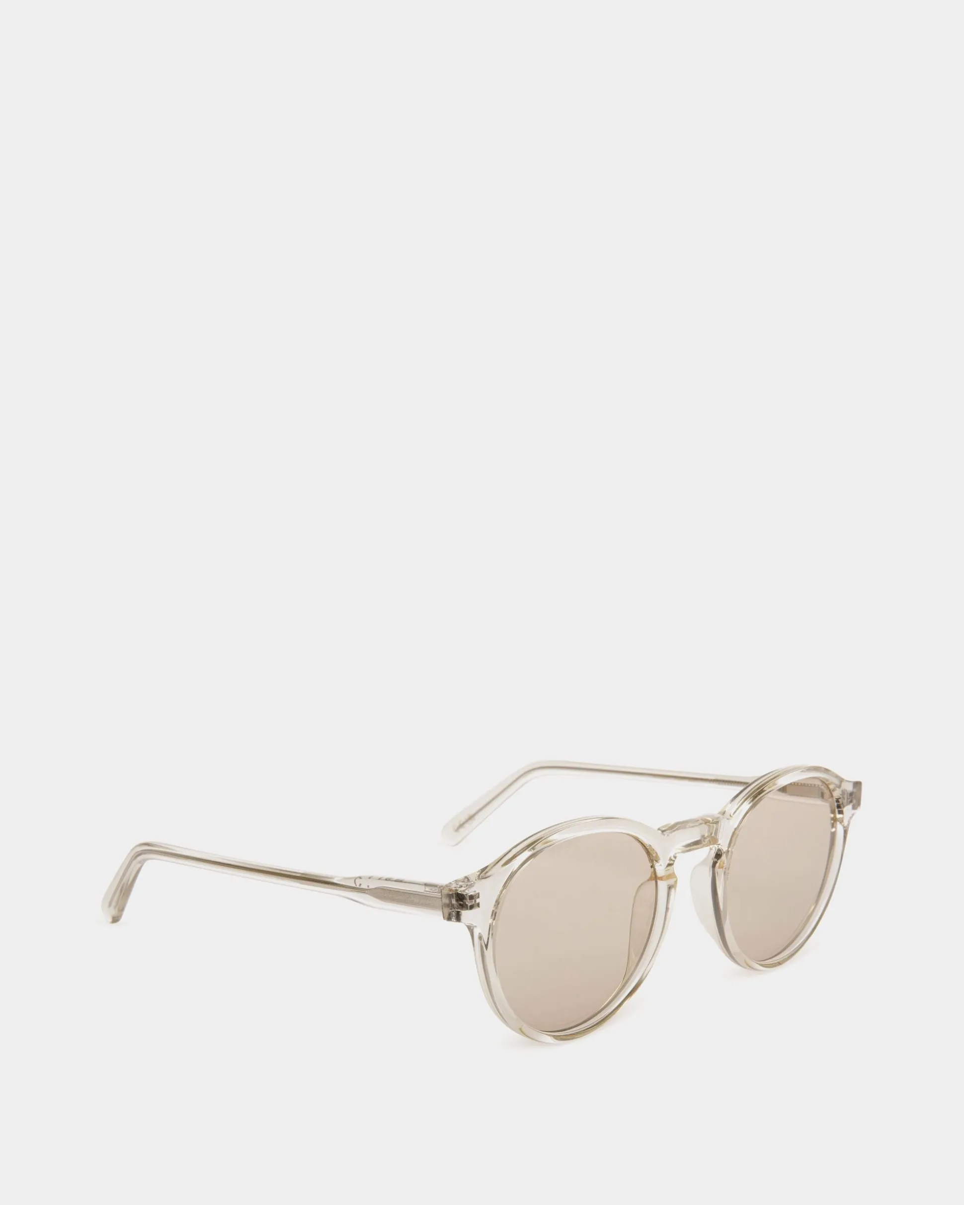Runde Sonnenbrille In Champagne