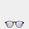 Runde Sonnenbrille In Havana