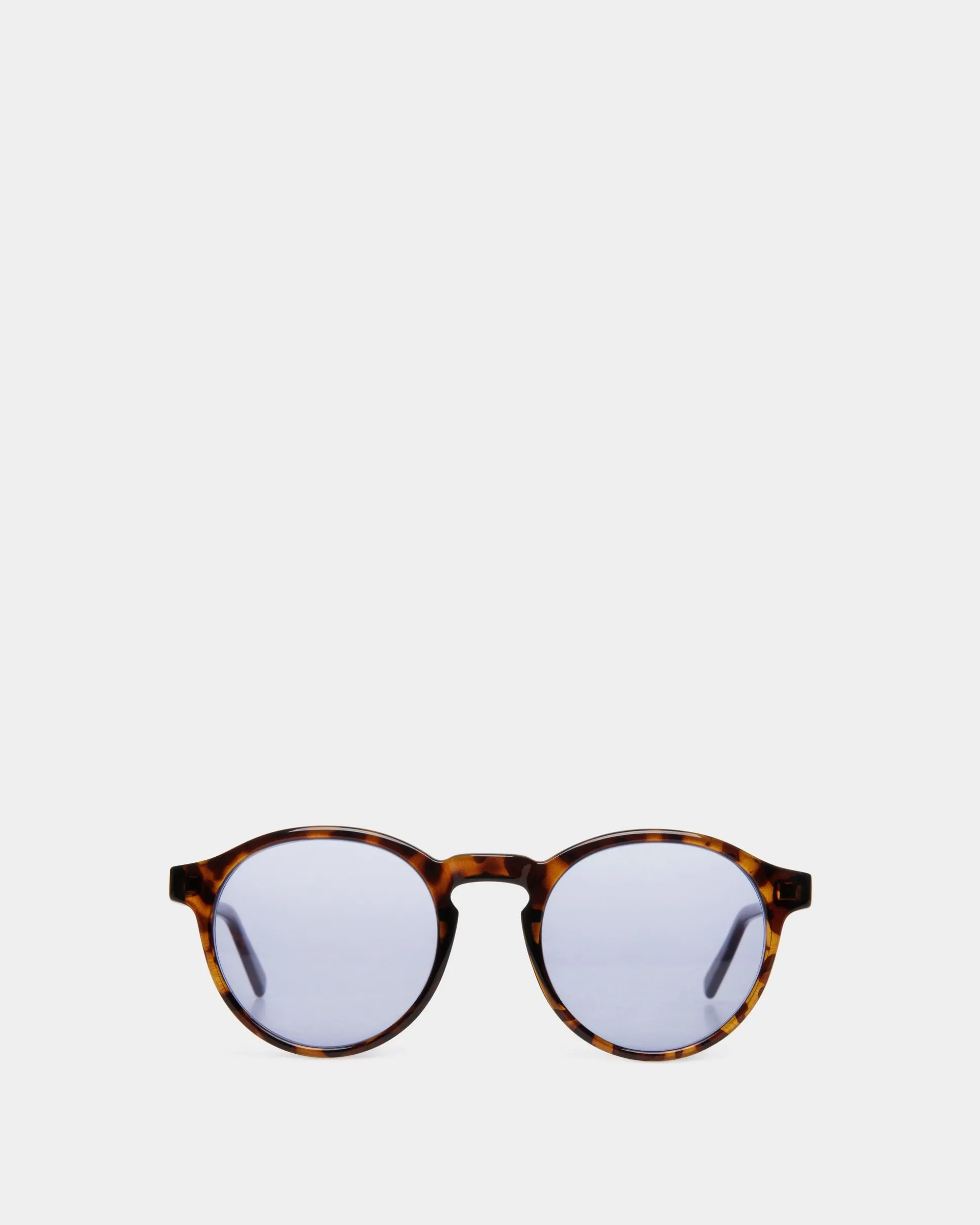 Runde Sonnenbrille In Havana