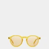 Runde Sonnenbrille In Honig