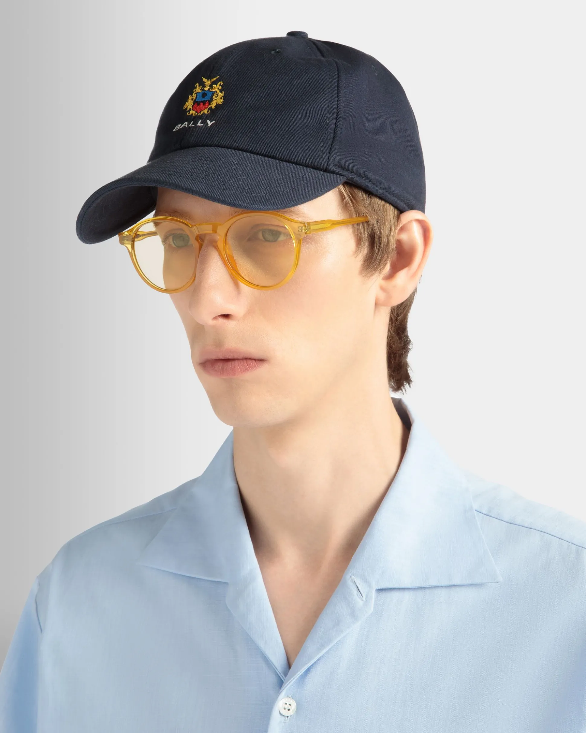 Runde Sonnenbrille In Honig