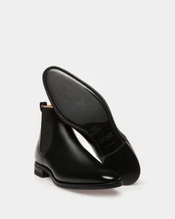 Scavone Herrenstiefel Aus Leder In Schwarz