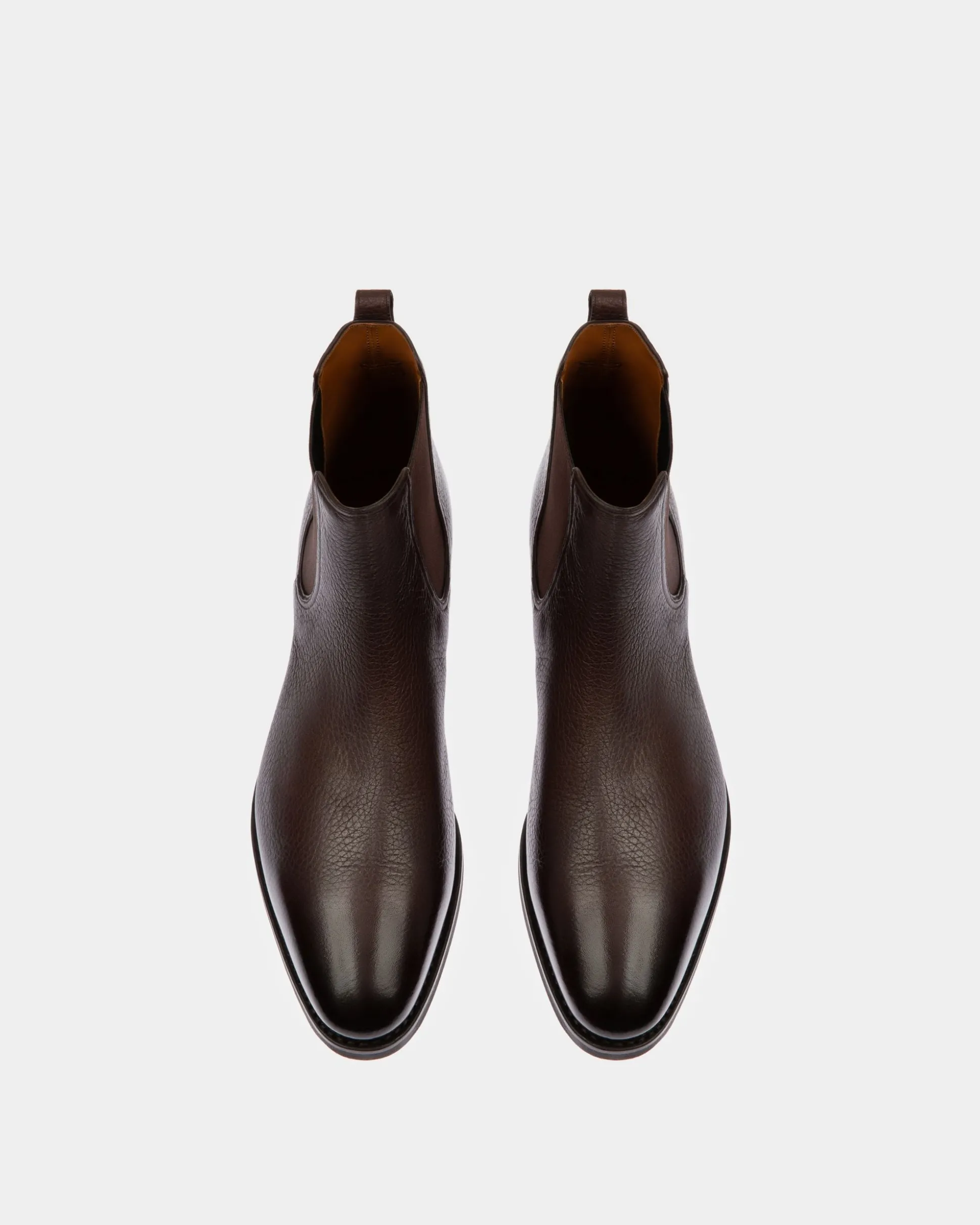 Scavone Herrenstiefel Aus Leder In Braun
