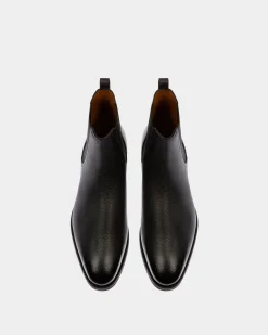 Scavone Herrenstiefel Aus Leder In Schwarz
