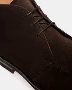 Schoenen Bootie Aus Veloursleder In Ebenholzschwarz