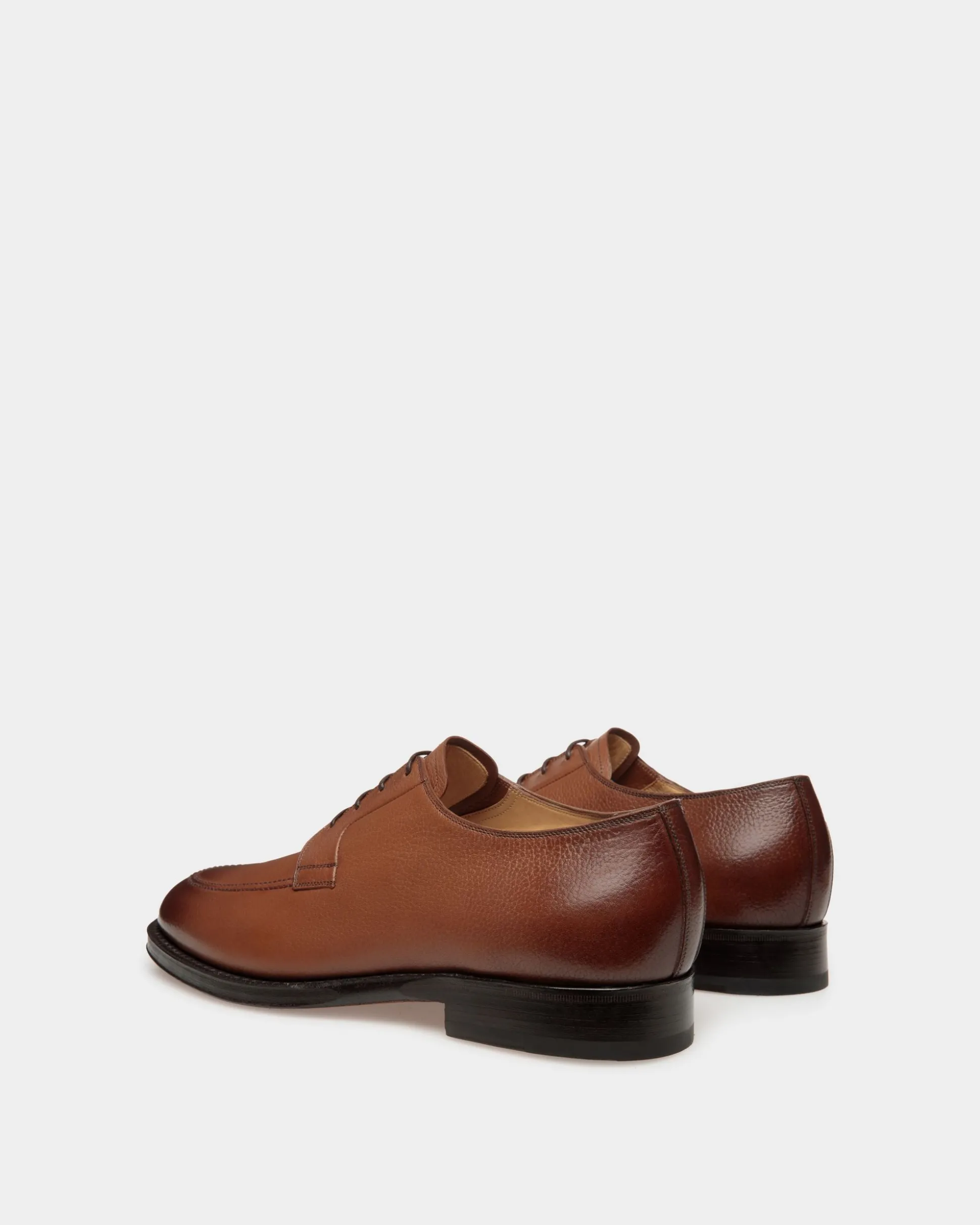 Schoenen Derby-Schuh Aus Geprägtem Leder