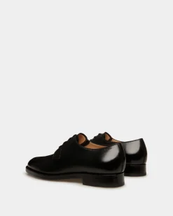 Schoenen Derby-Schuh Aus Leder In Schwarz
