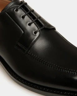 Schoenen Derby-Schuh Aus Leder In Schwarz