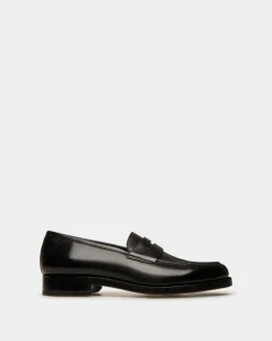 Schoenen Loafer Aus Leder In Schwarz
