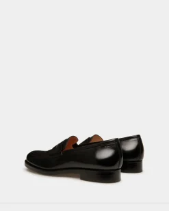 Schoenen Loafer Aus Leder In Schwarz