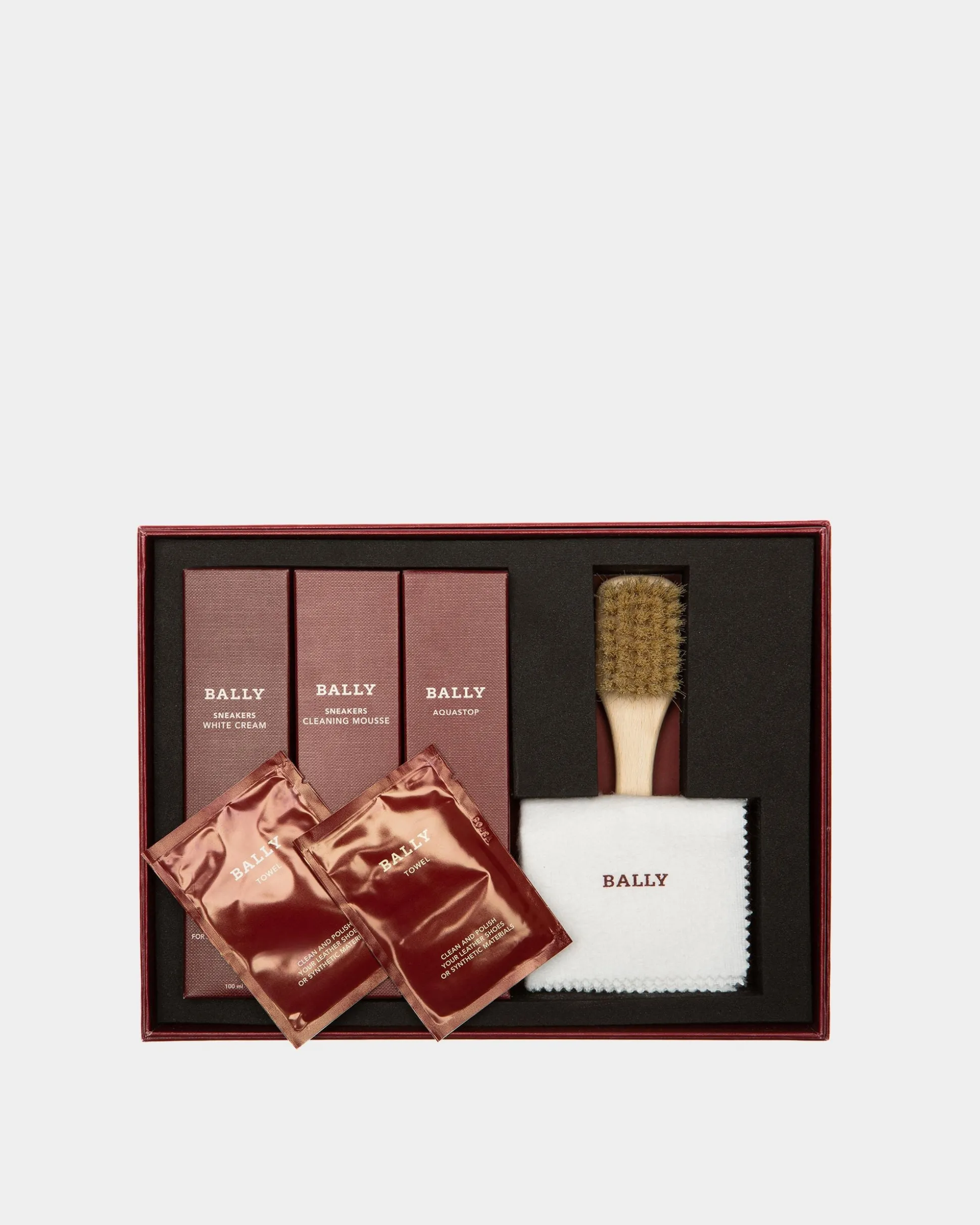 Schuhpflegeset Geschenkset In Bally Red