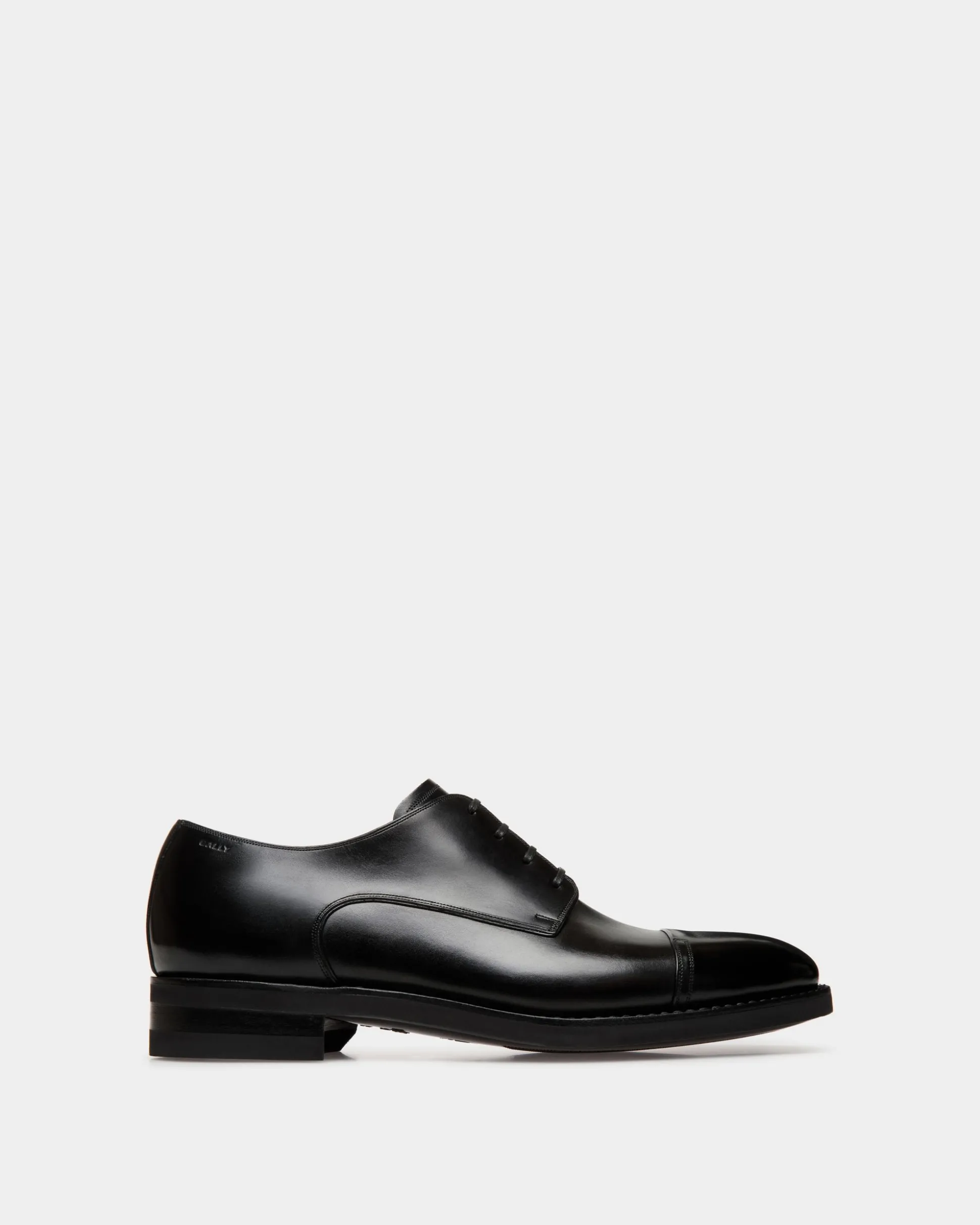 Scribe Un Derby-Schuh Aus Leder In Schwarz