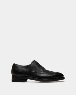 Scribe Un Derby-Schuh Aus Hirschleder In Schwarz