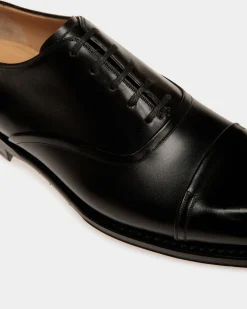 Scribe Un Oxford-Schuh Aus Leder In Schwarz