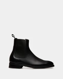 Scribe Un Stiefelette Aus Hirschleder In Schwarz