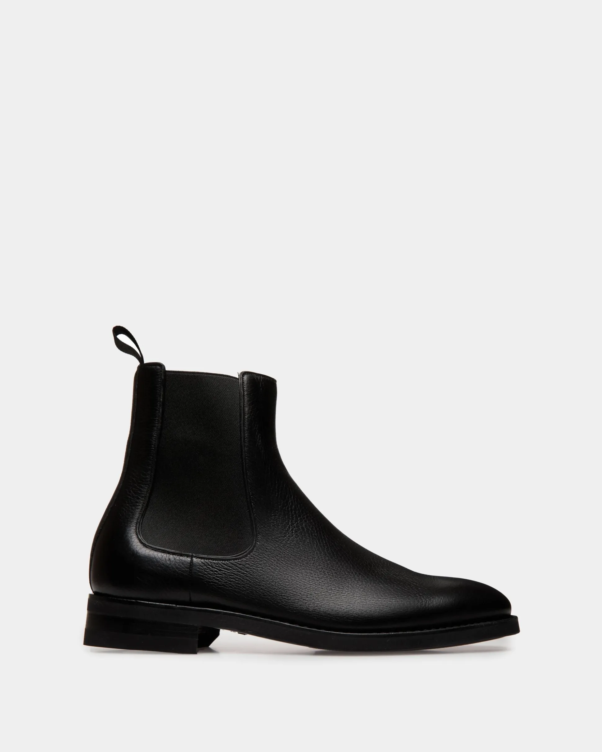 Scribe Un Stiefelette Aus Hirschleder In Schwarz
