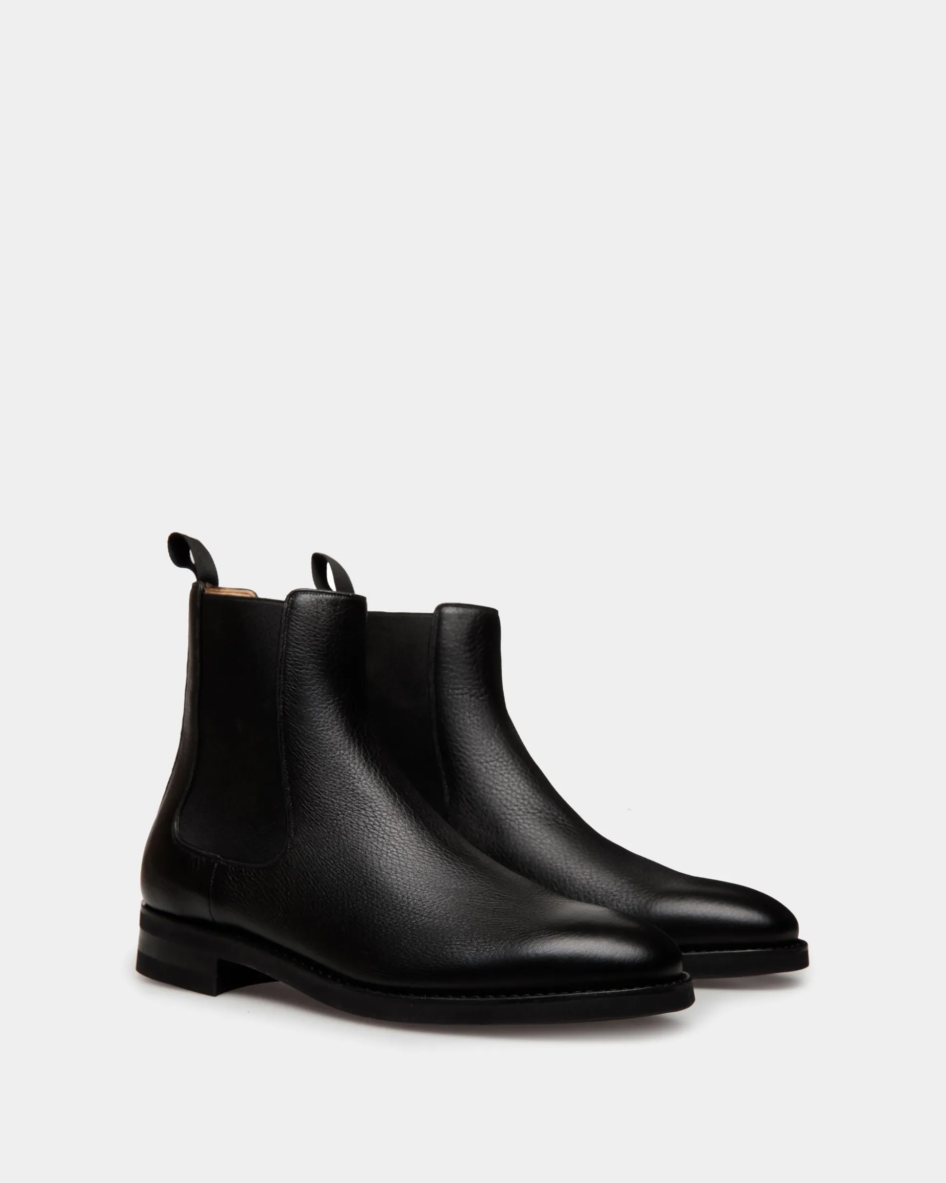 Scribe Un Stiefelette Aus Hirschleder In Schwarz