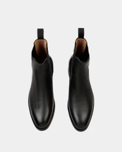 Scribe Un Stiefelette Aus Hirschleder In Schwarz