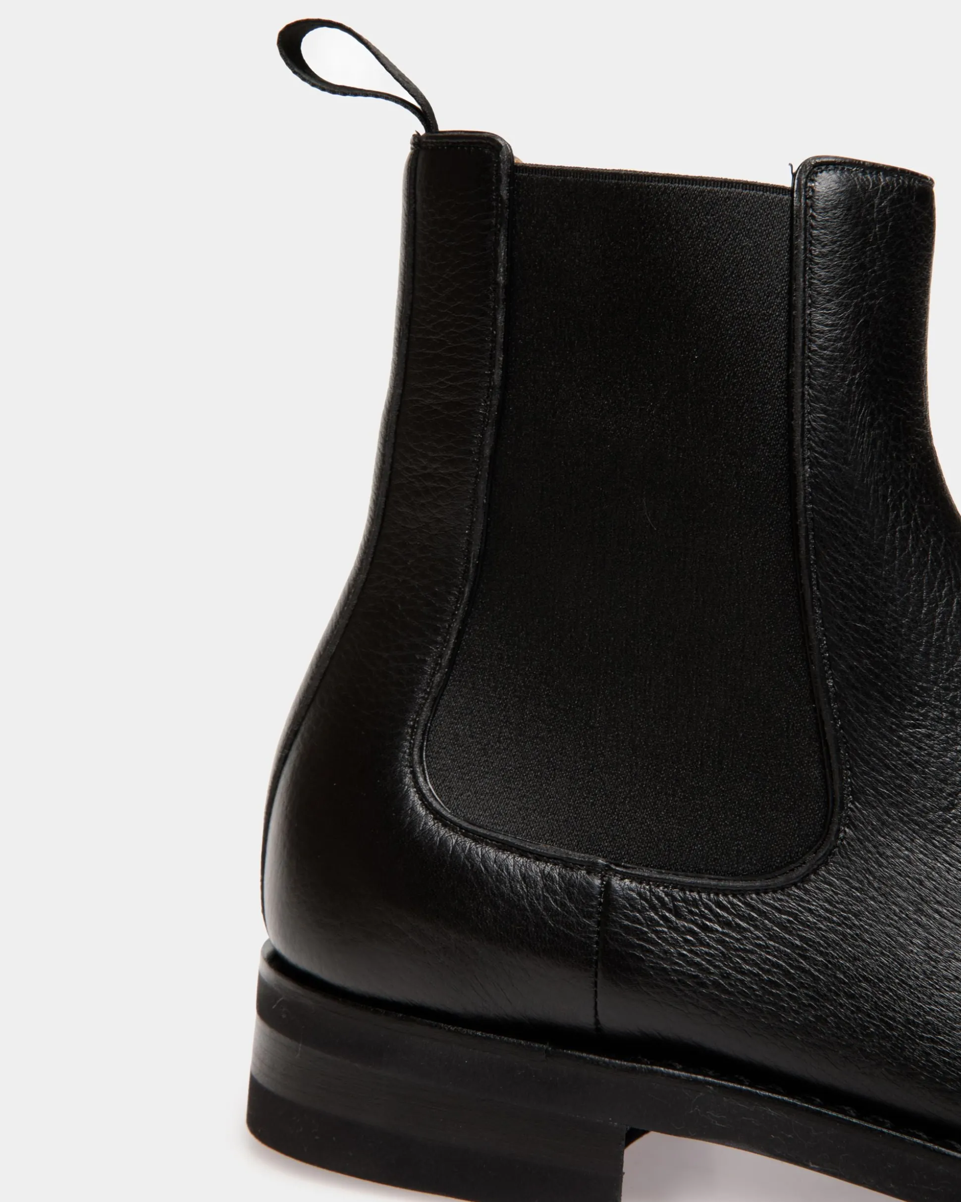 Scribe Un Stiefelette Aus Hirschleder In Schwarz