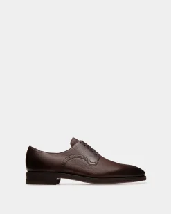 Scrivani Herrenschuh Aus Leder In Kaffeebraun