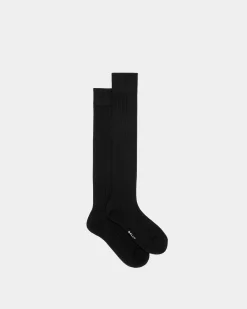 Socken Aus Baumwolle In Schwarz