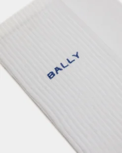 Socken Aus Baumwolle In Weiß