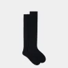 Socken Aus Einer Wollmischung In Navy Blue Aus Der Adrien Brody Travel-Kollektion