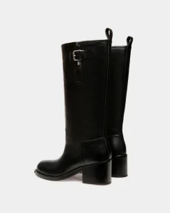 Stiefel Peggy Aus Leder In Schwarz
