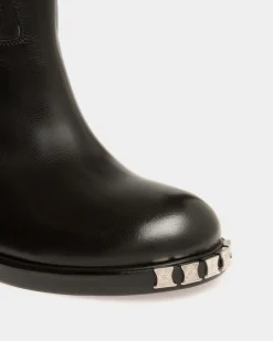 Stiefel Peggy Aus Leder In Schwarz