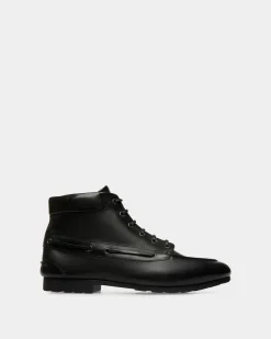 Stiefelette Plume Aus Leder In Schwarz