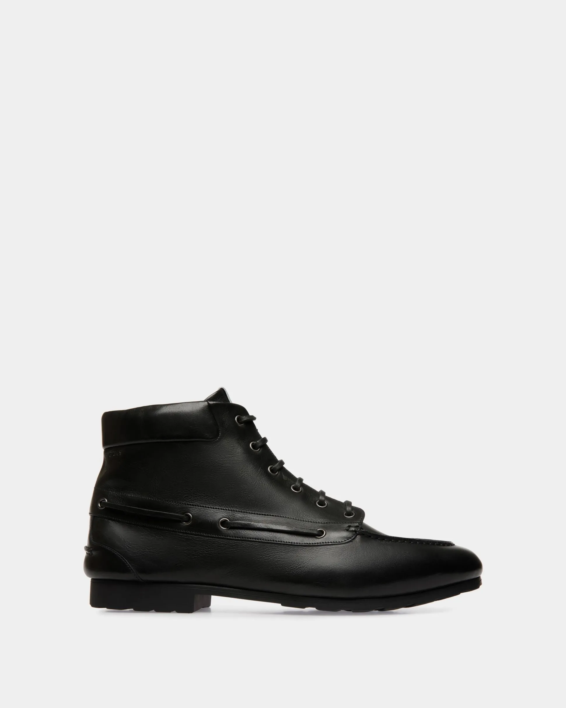 Stiefelette Plume Aus Leder In Schwarz
