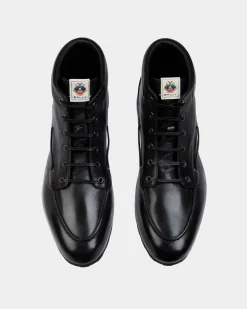 Stiefelette Plume Aus Leder In Schwarz