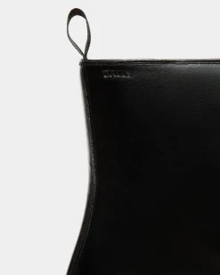 Stiefeletten Aus Leder In Schwarz Aus Der Adrien Brody Travel-Kollektion
