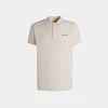 Summer Capsule Poloshirt Aus Weißer Baumwolle