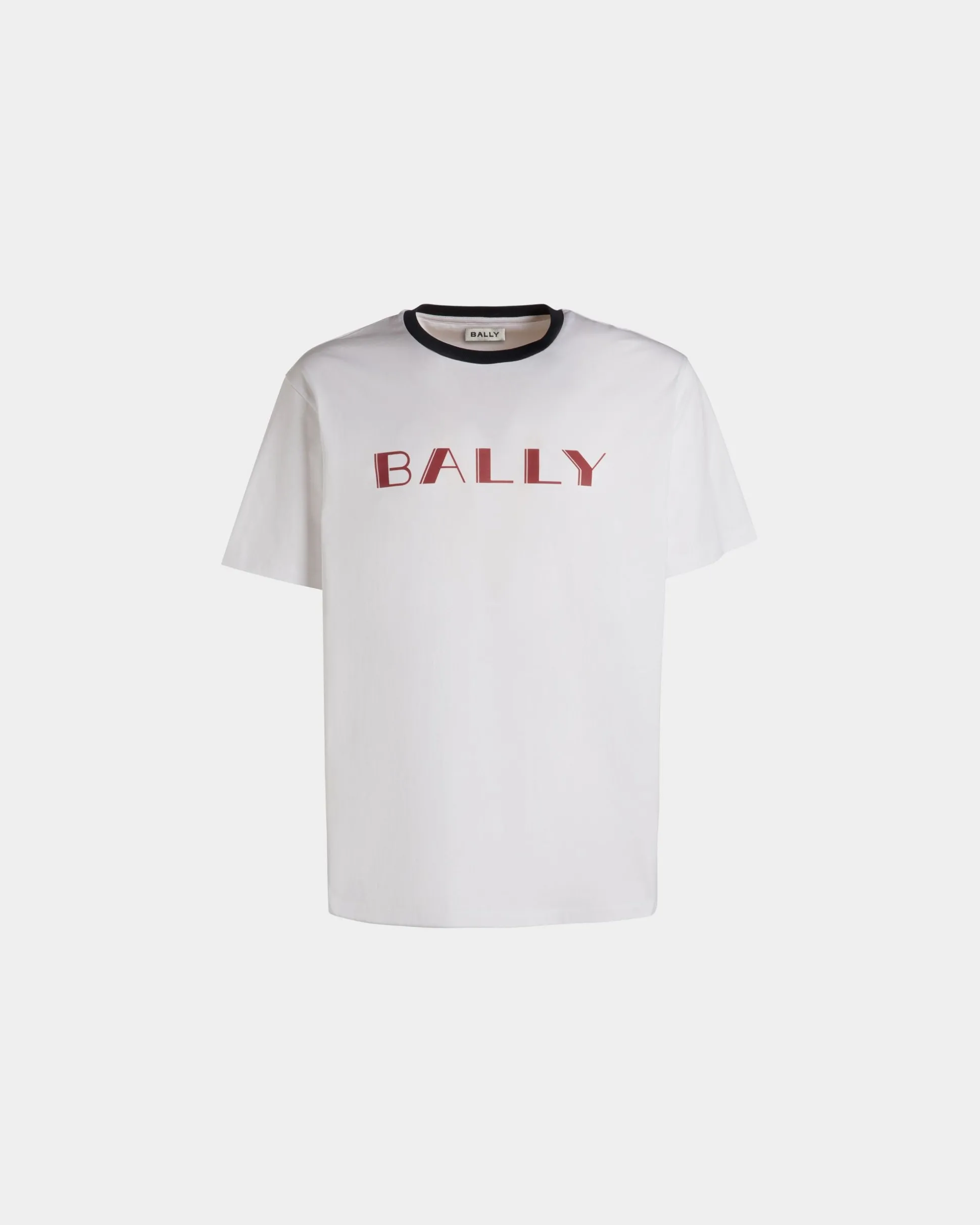 Summer Capsule T-Shirt Aus Weißer Baumwolle