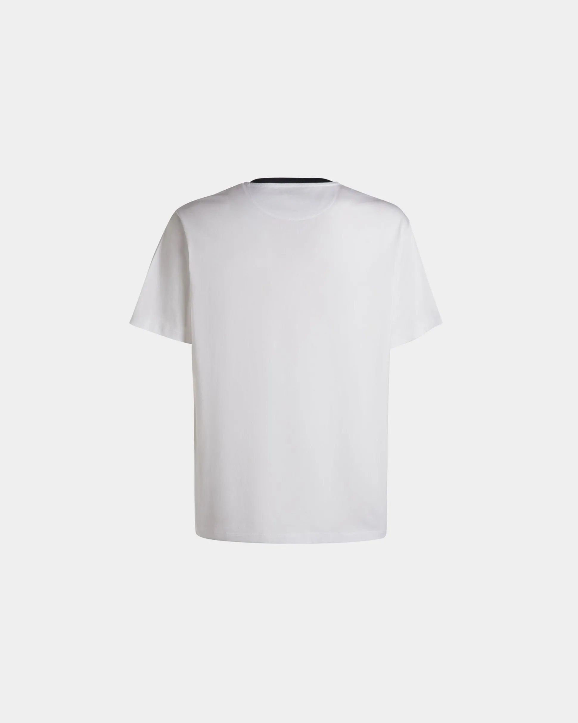 Summer Capsule T-Shirt Aus Weißer Baumwolle