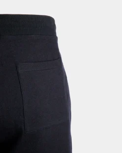 Sweathose Aus Einer Kaschmirmischung In Navy Blue Aus Der Adrien Brody Travel-Kollektion