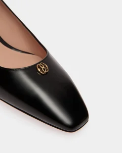 Sylt Pumps Aus Leder In Schwarz