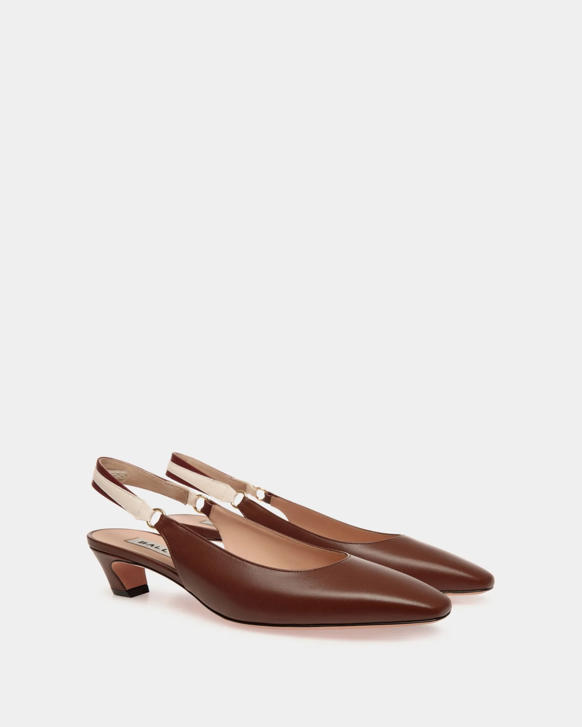 Sylt Slingpumps Aus Nappaleder In Braun