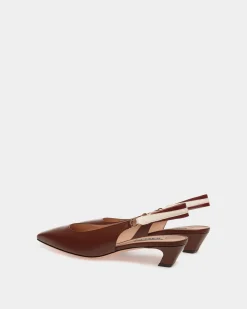 Sylt Slingpumps Aus Nappaleder In Braun