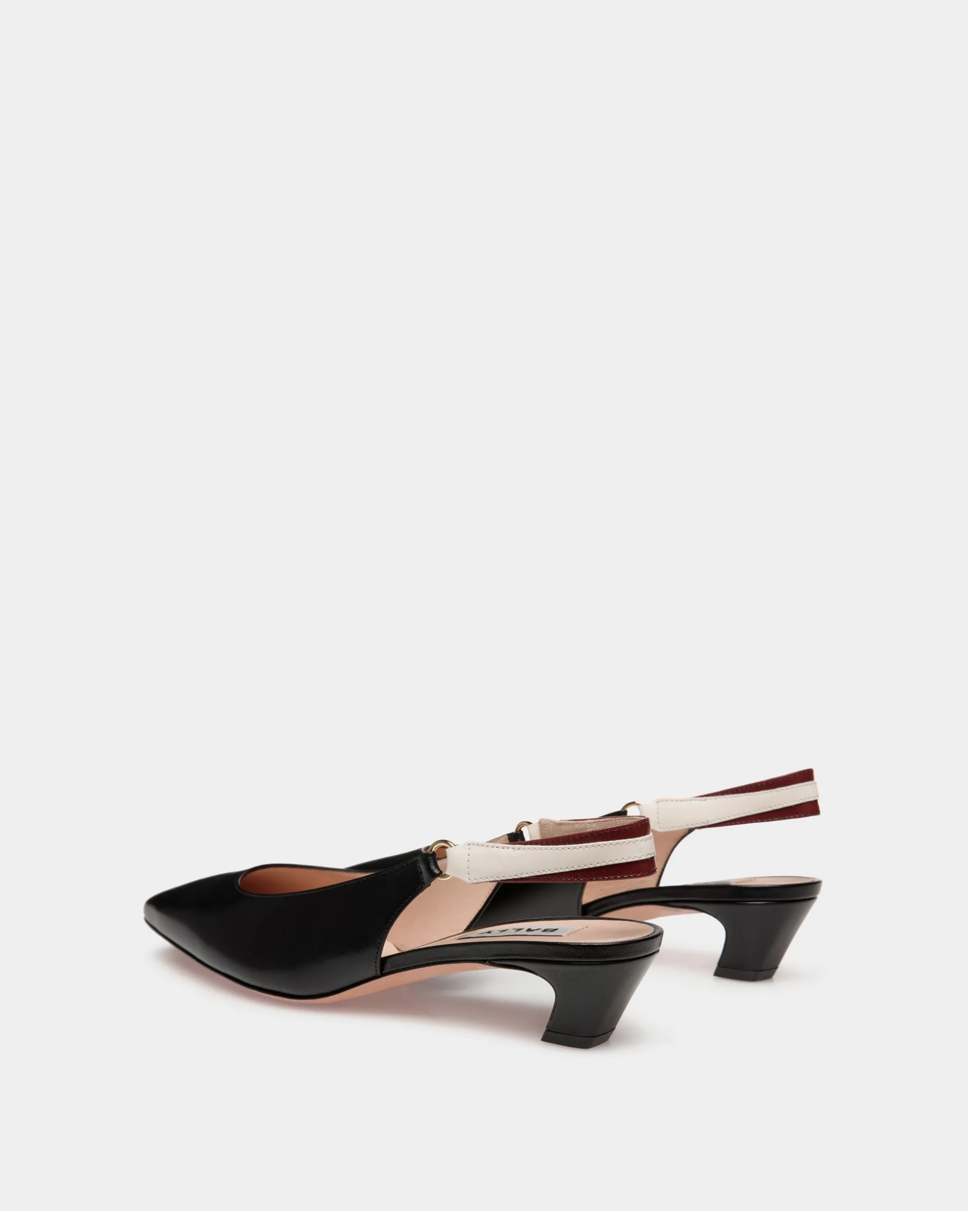 Sylt Slingpumps Aus Nappaleder In Schwarz