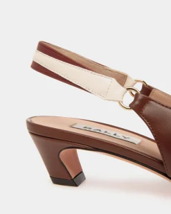 Sylt Slingpumps Aus Nappaleder In Braun