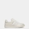 Tennis Sneaker Aus Leder In Weiß